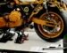 harley-bagger-rear-wheel-repair